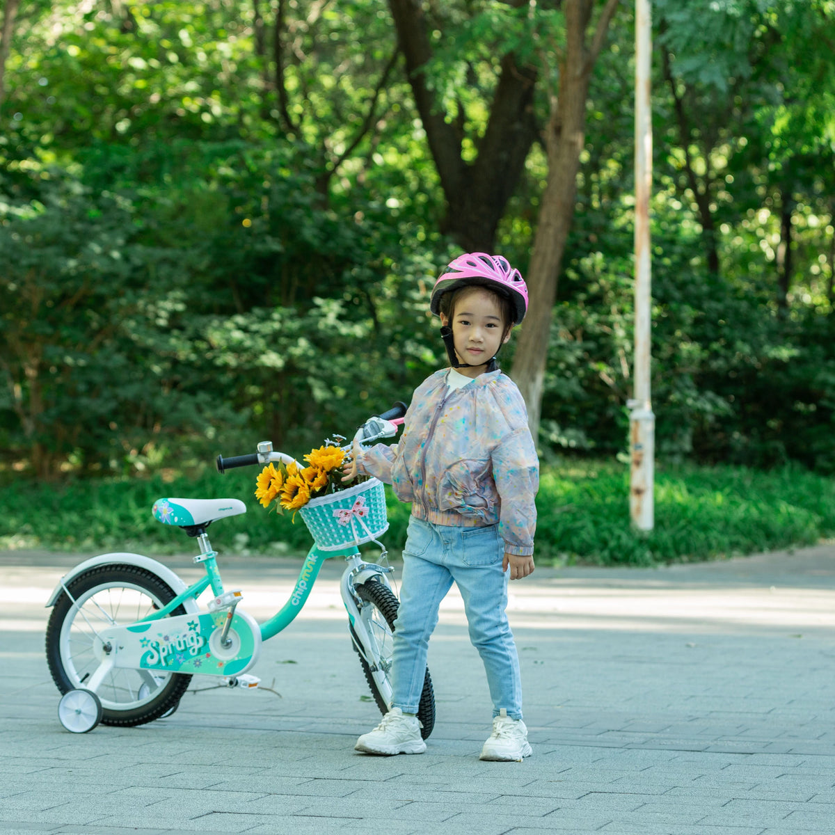 16 Inch Kids Bike with Basket R9733