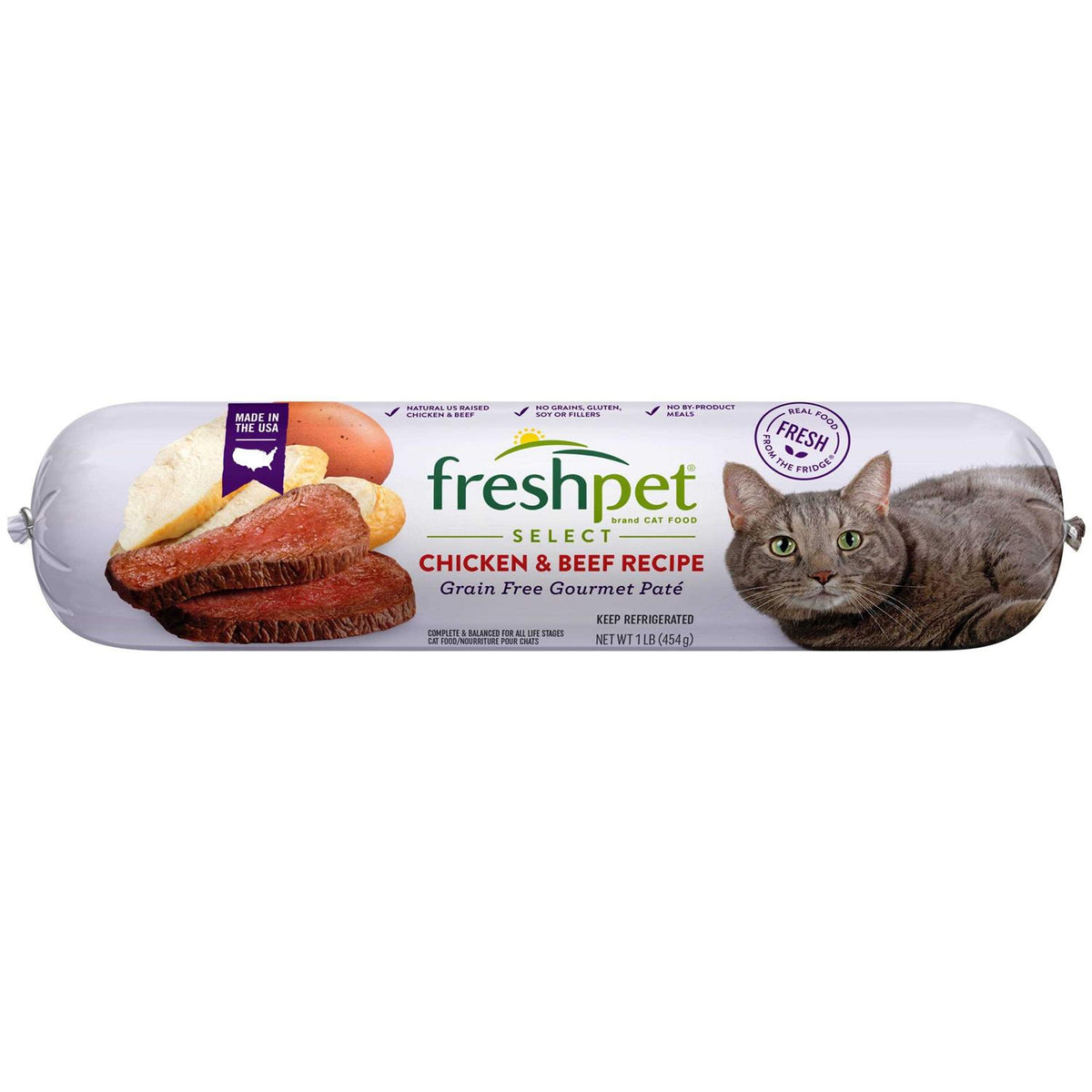 Grain Free Chicken & Beef Paté Cat Food A1594