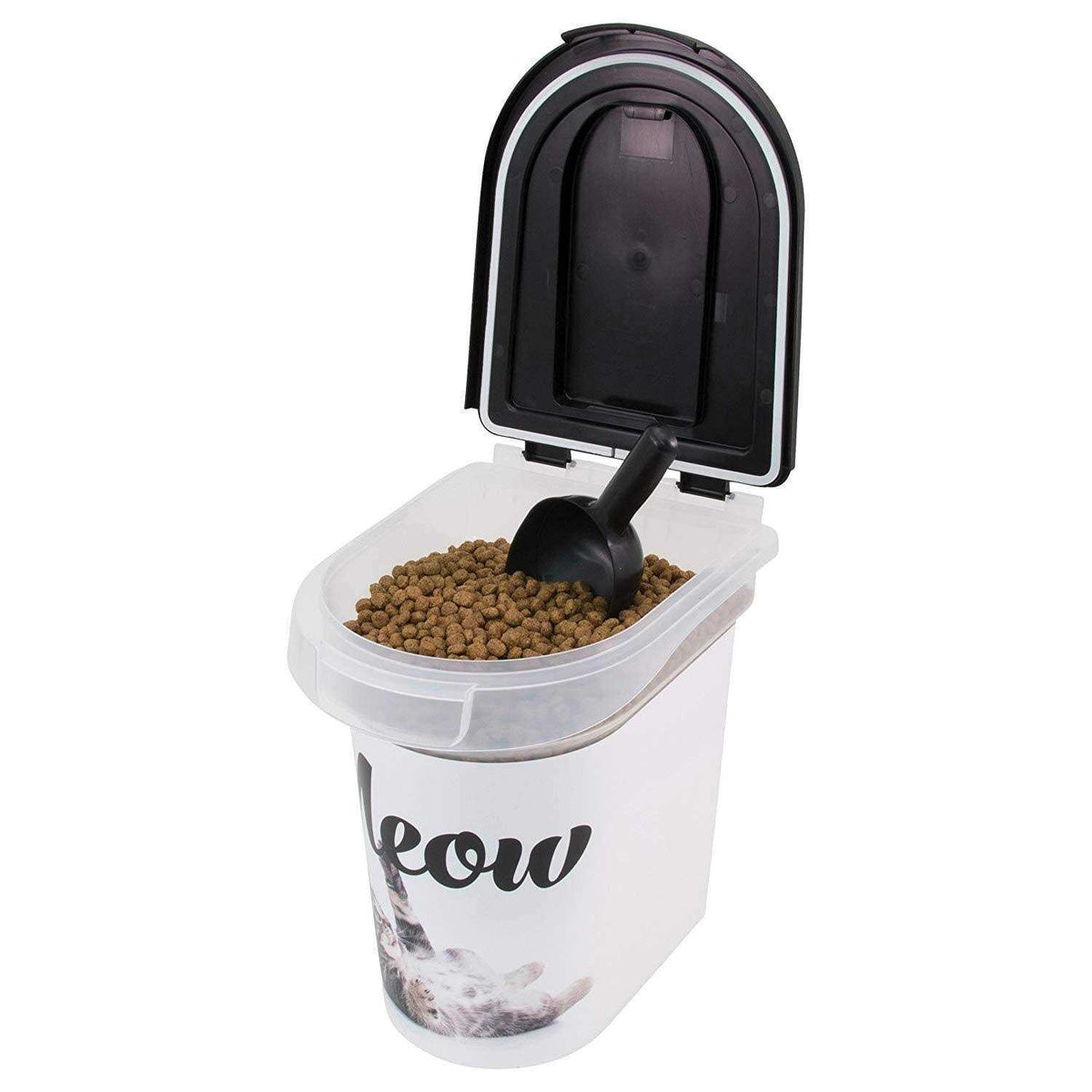 15 lbs Plastic Food Bin with Scoop K17391