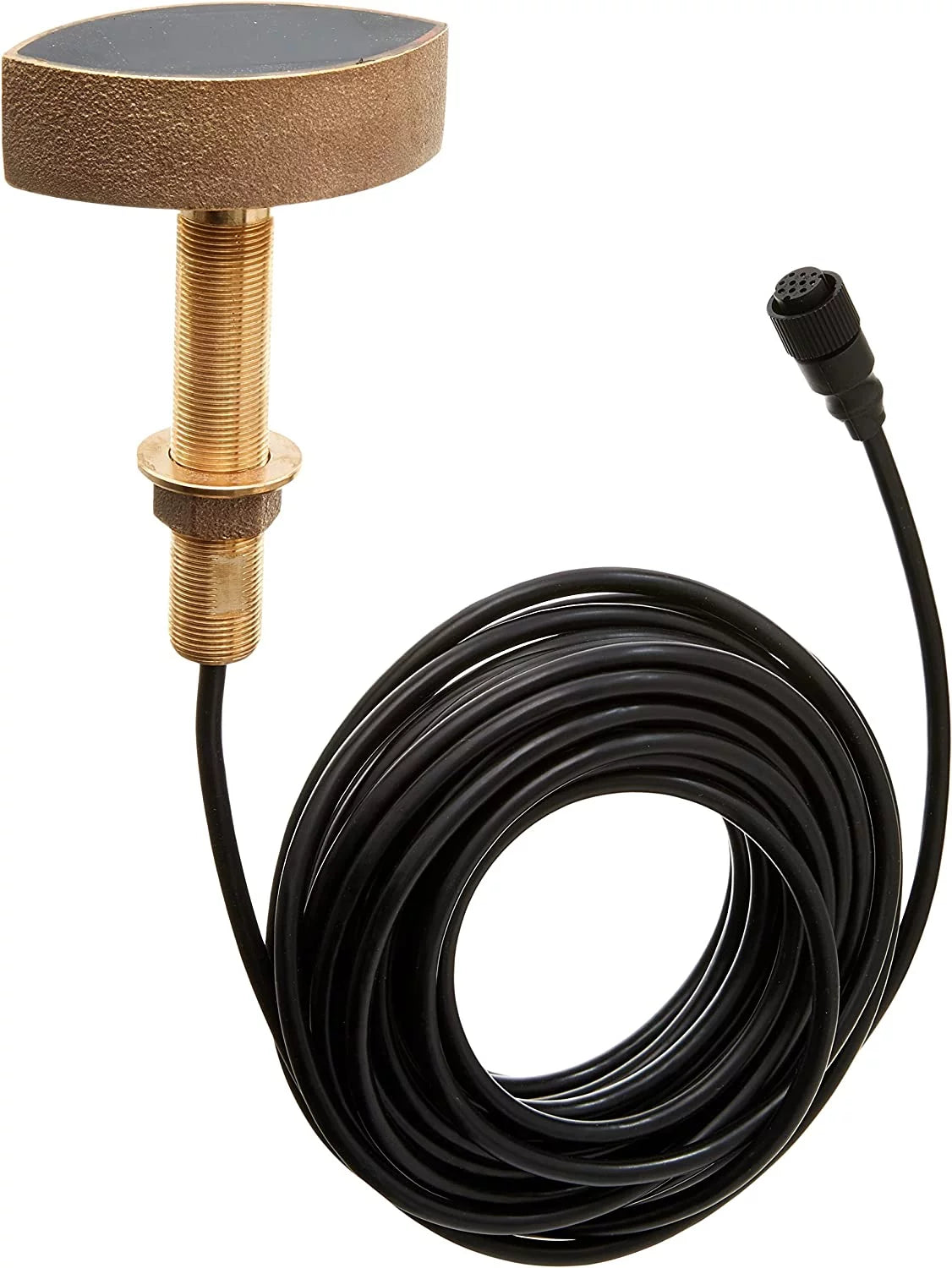 Bronze Thru-Hull Transducer with Temp 600w T9485