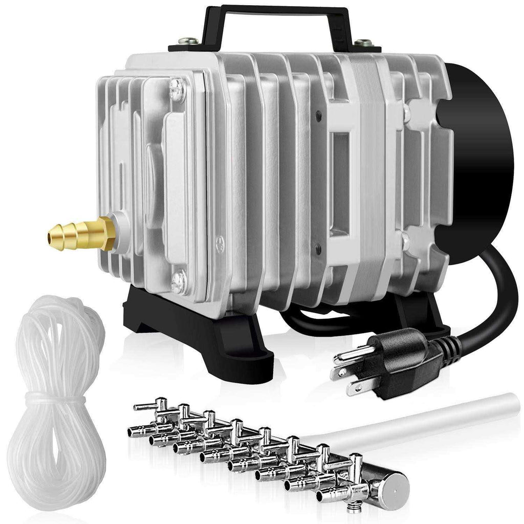 Commercial Air Pump 75L/min 8 Outlets with Airline Tubing B324455