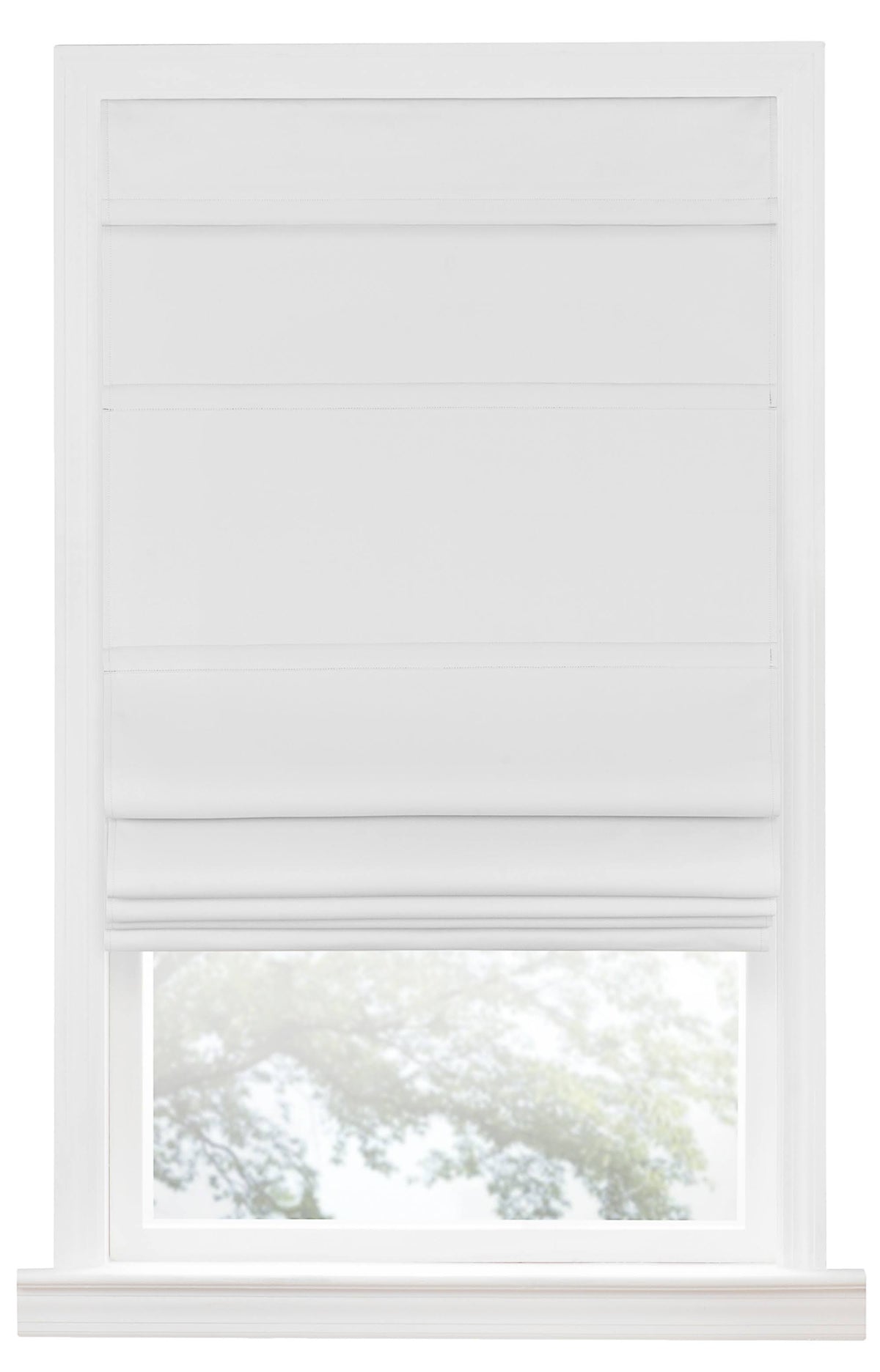 Blackout Cordless Roman Window Shade D3843