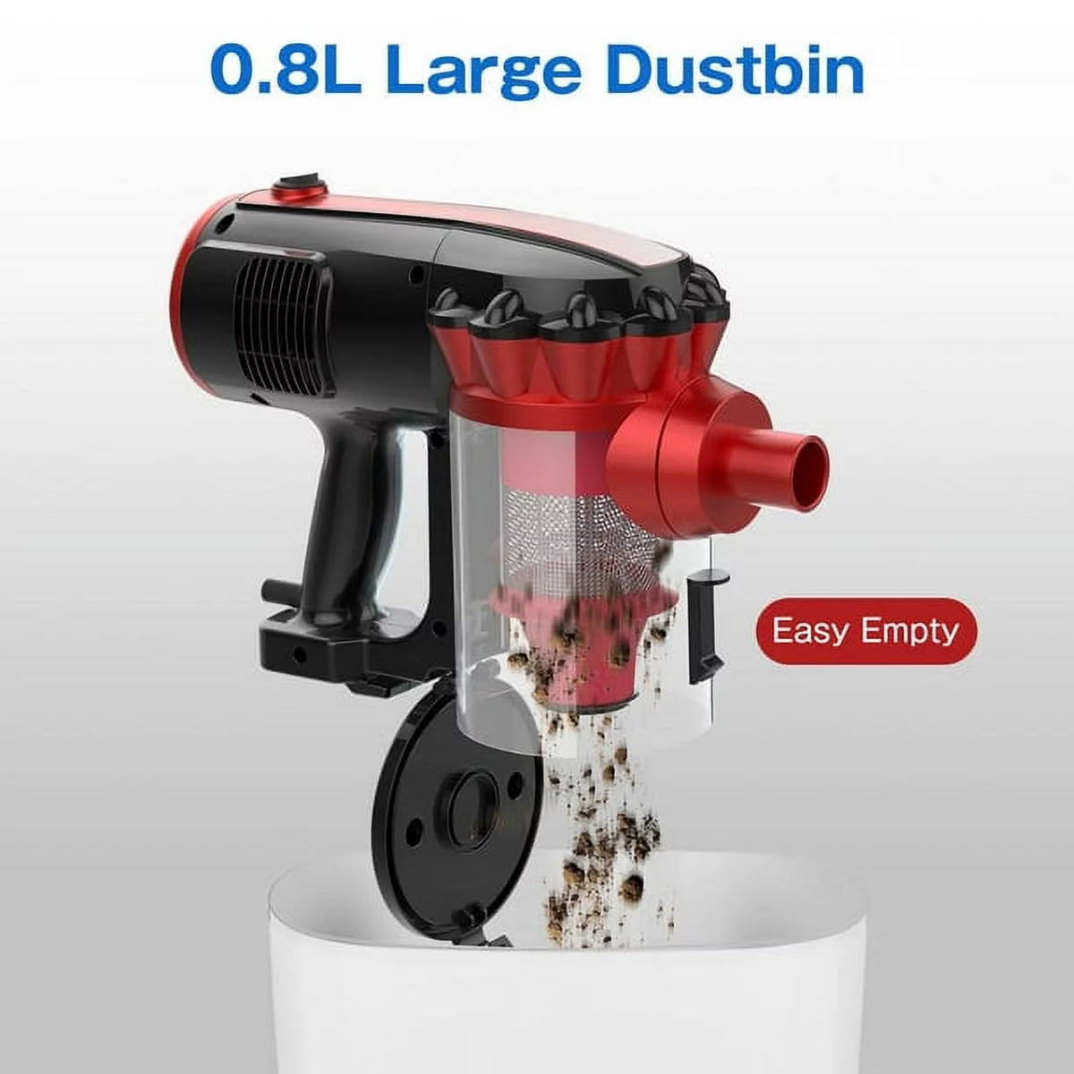 2 in 1 Lightweight Corded Stick Vacuum Cleaner W1914