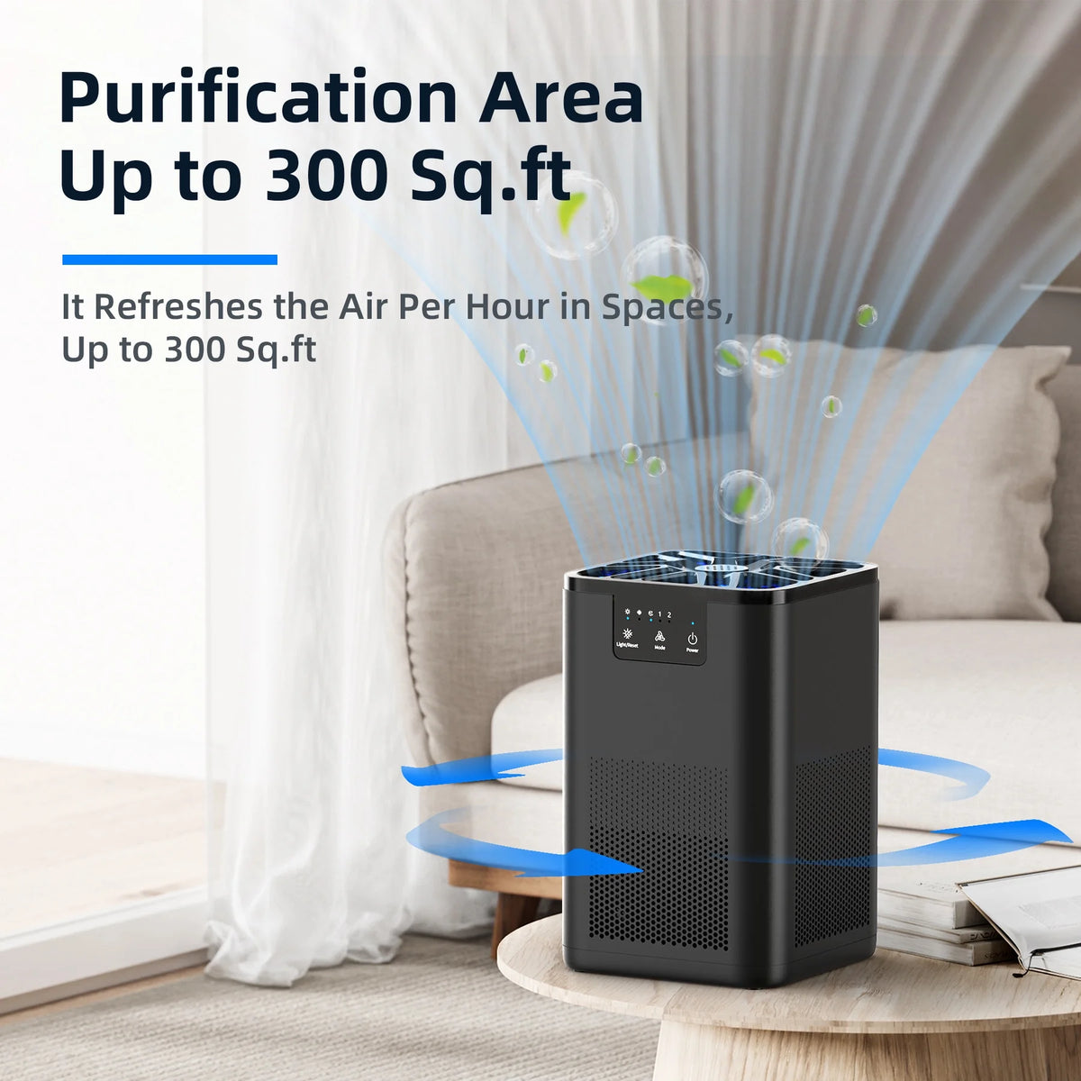 Black HEPA Air Purifier A92283
