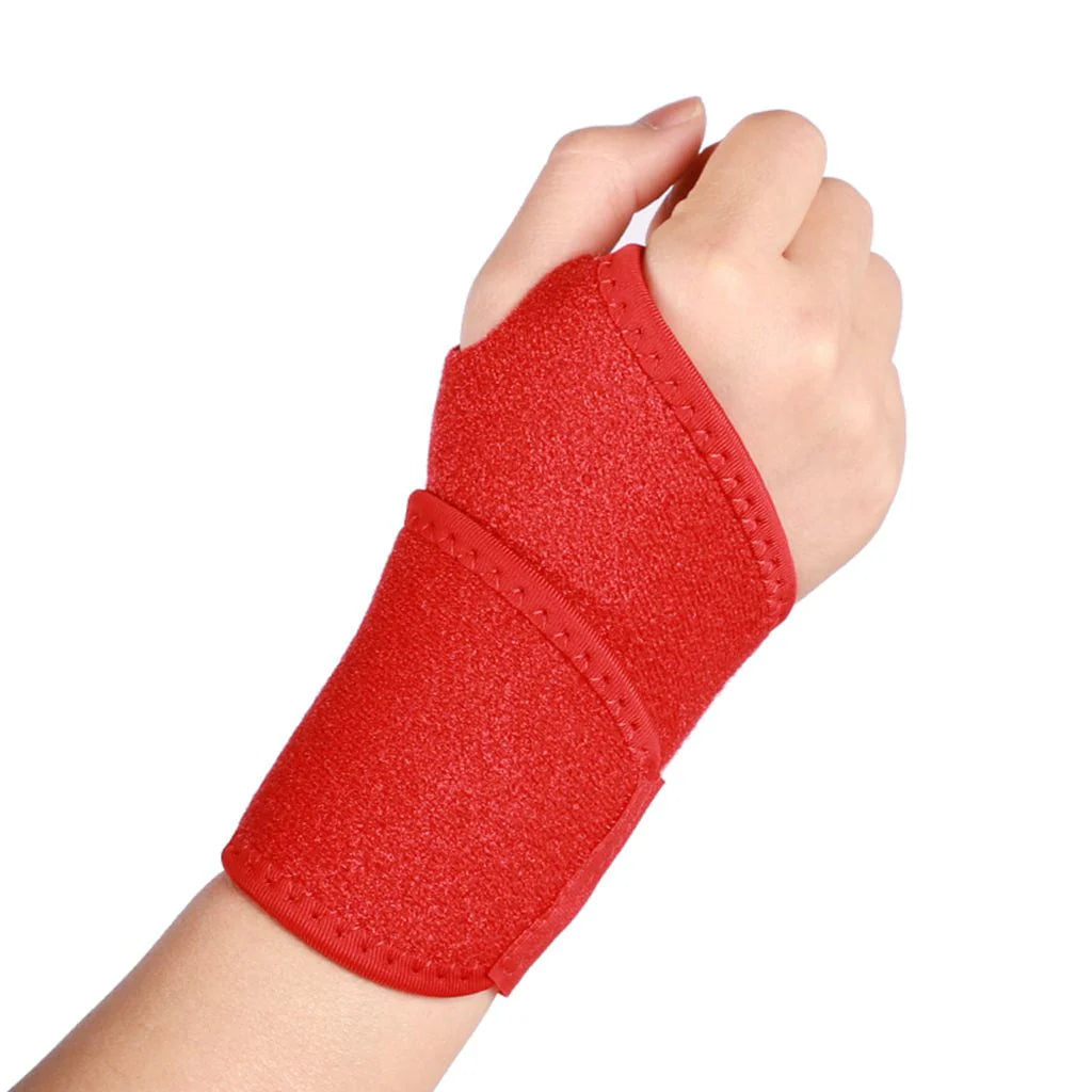 Adjustable Compression Wrist Brace Pink 1Pc L325649