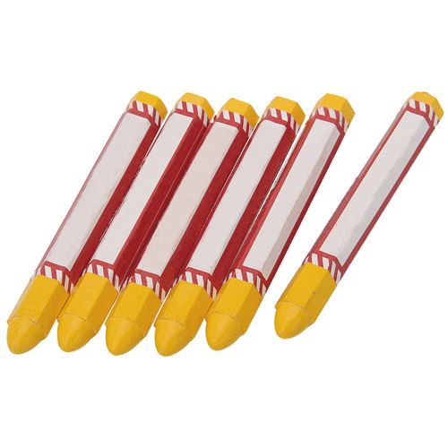 Yellow Marking Crayons 6 Pack A734