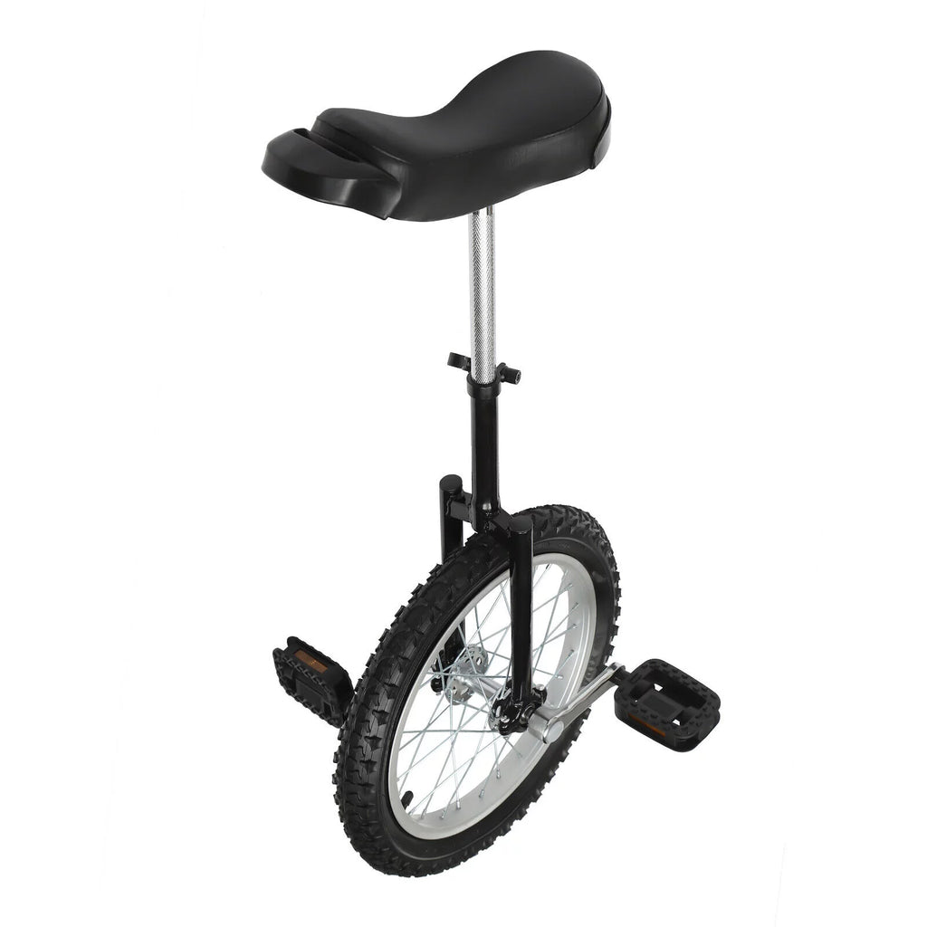 24 Inch Wheel Outdoor Unicycle Adjustable Seat Exercise Bicycle W6067