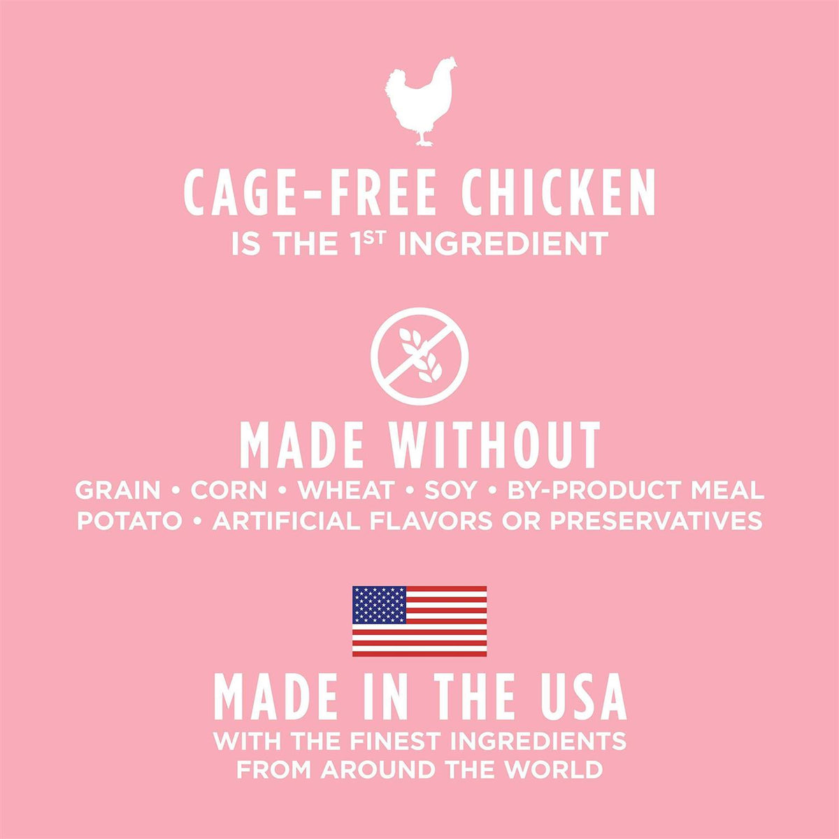 Grain Free Chicken Dry Dog Food H3556