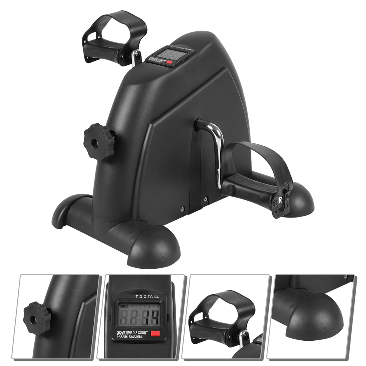 Mini Exercise Bike Pedal Exerciser with LCD Screen N56983