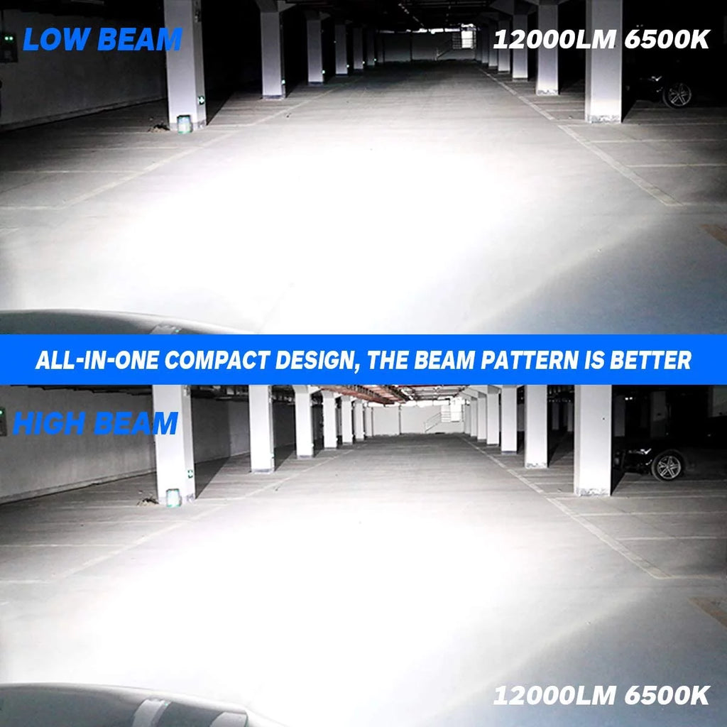 9005 HB3 LED Headlight Bulbs 6500K Cool White Pack of 2 G4757
