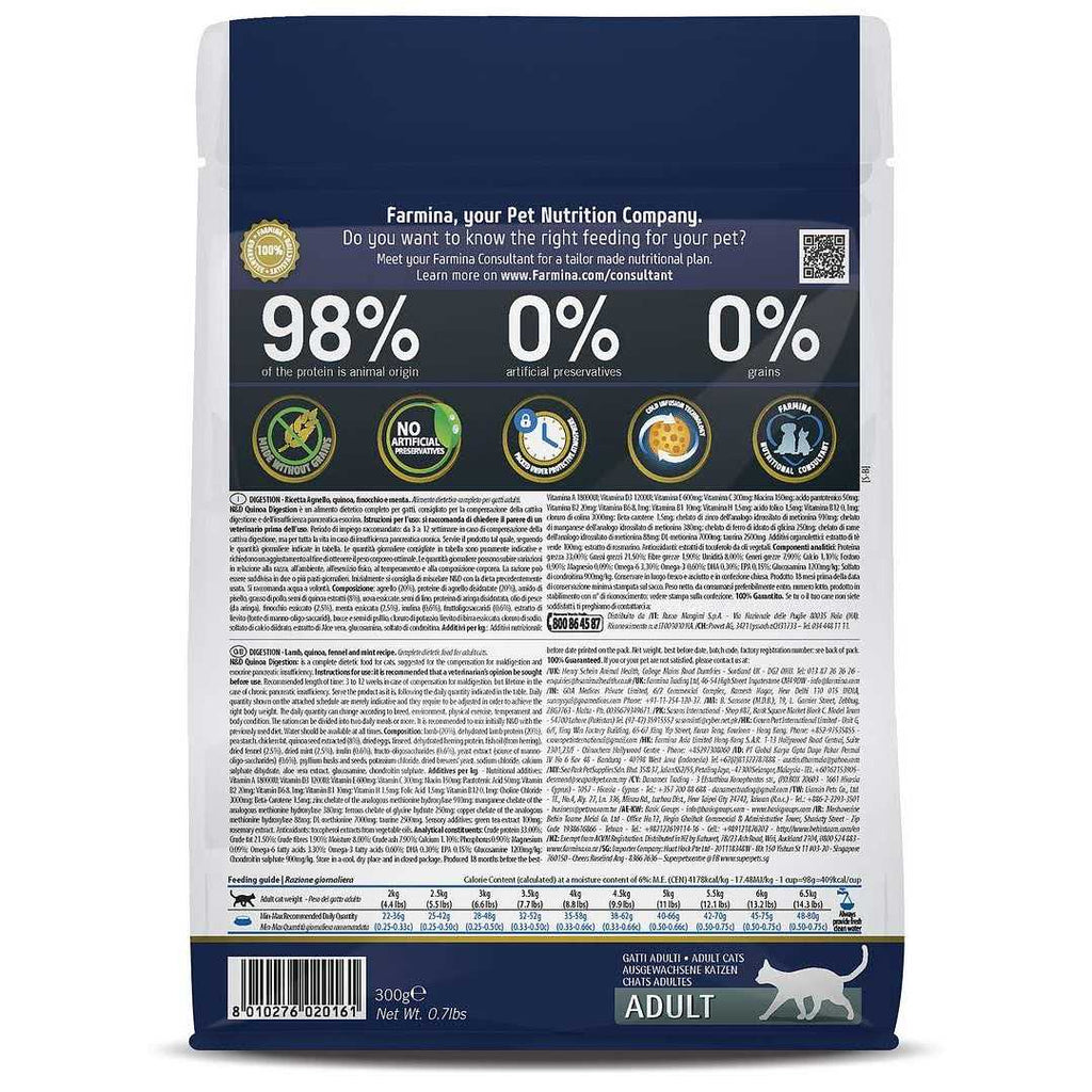 Grain Free Lamb & Blueberry Dry Cat Food W2599