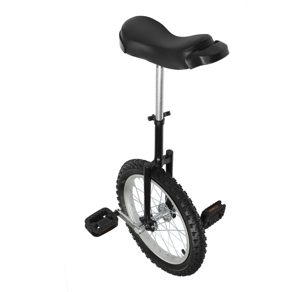 24 Inch Wheel Outdoor Unicycle Adjustable Seat Exercise Bicycle W6067