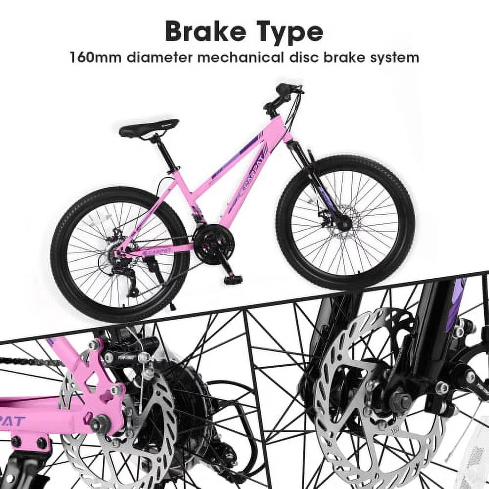24 inch Pink Mountain Bike X61904
