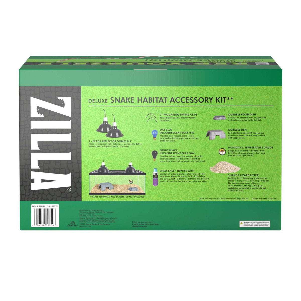 Snake Habitat Accessory Kit F520975