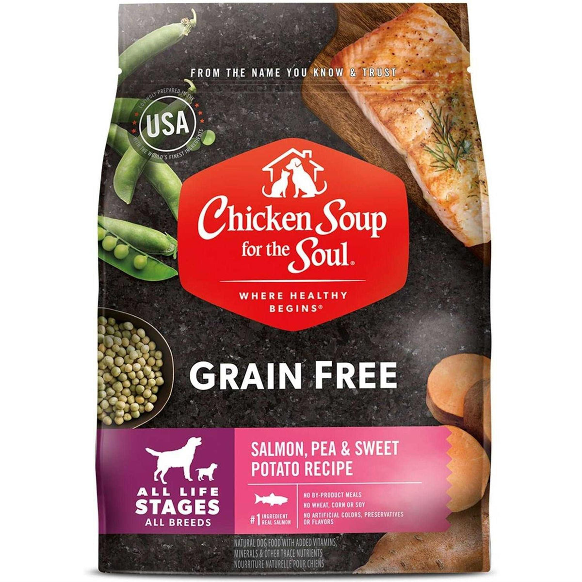 Grain Free Pea Sweet Potato Dry Dog Food Y445