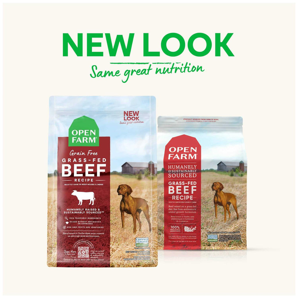 Grain Free Grass Fed Beef Dry Dog Food C800078