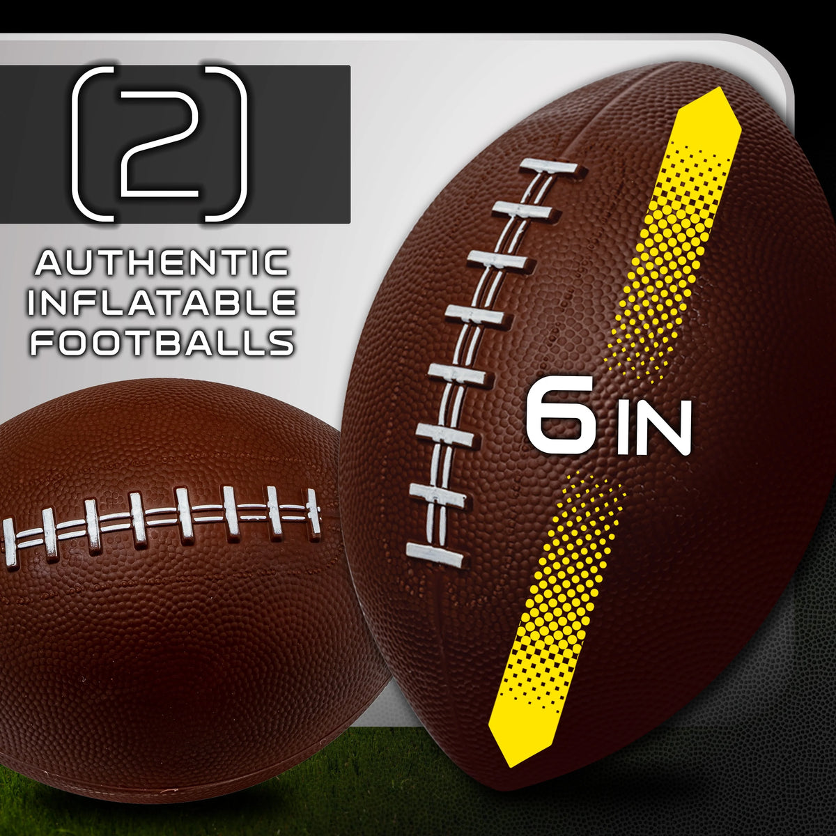 XL Inflatable Football Target Toss Game O308081