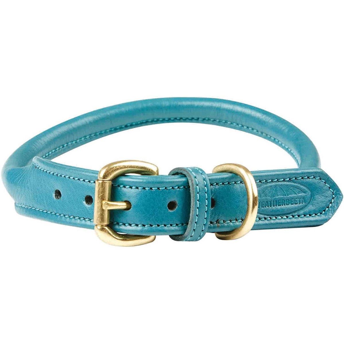 Rolled Leather Dog Collar S33837