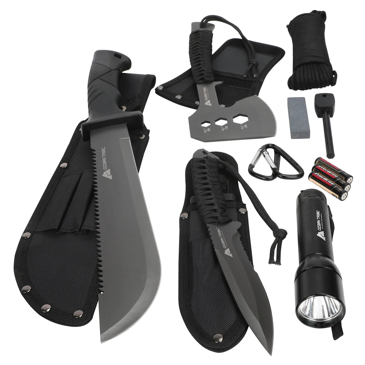 12 Pack Camping Tool Set with Flashlight G5675