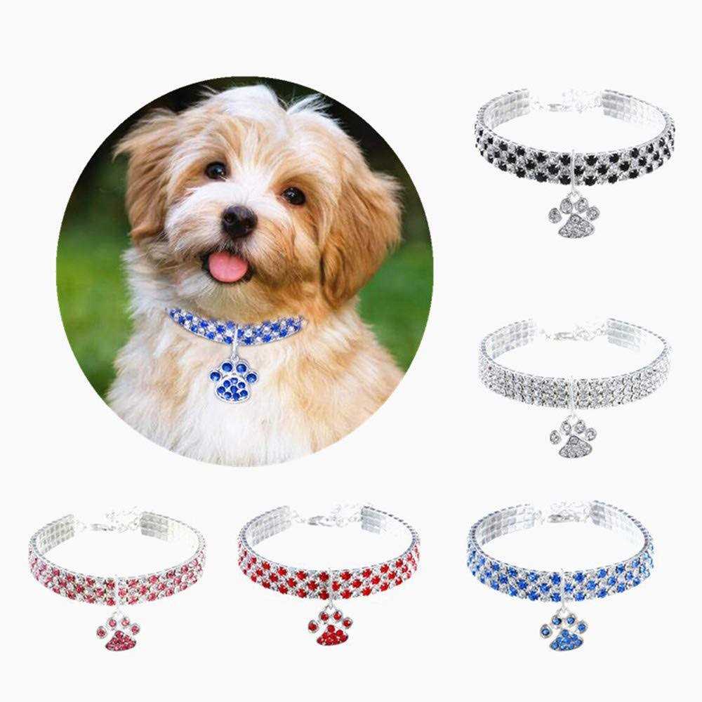 Adjustable Diamond Cat and Dog Collar U868