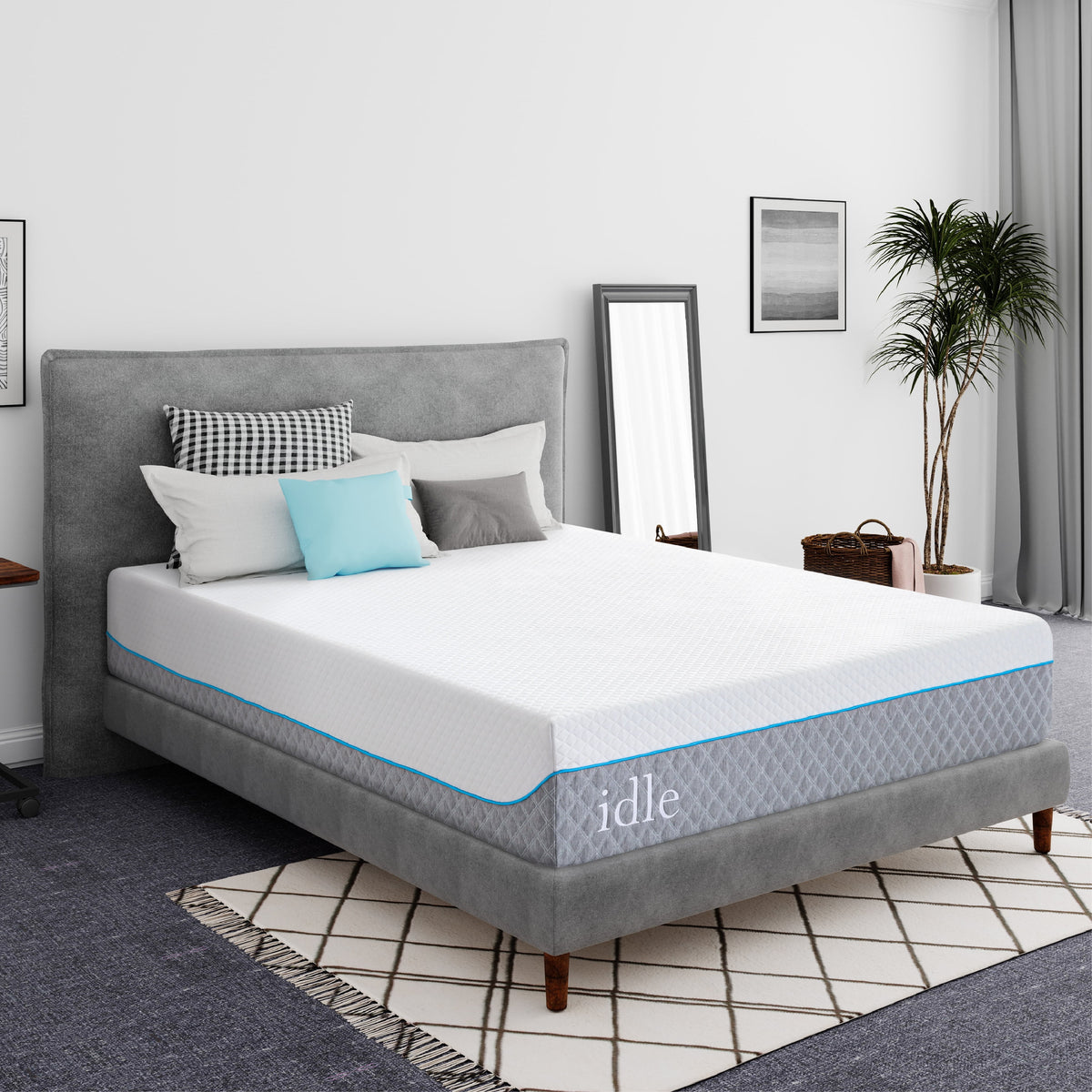 12 inch Gel Memory Foam Mattress, Full Size U96049