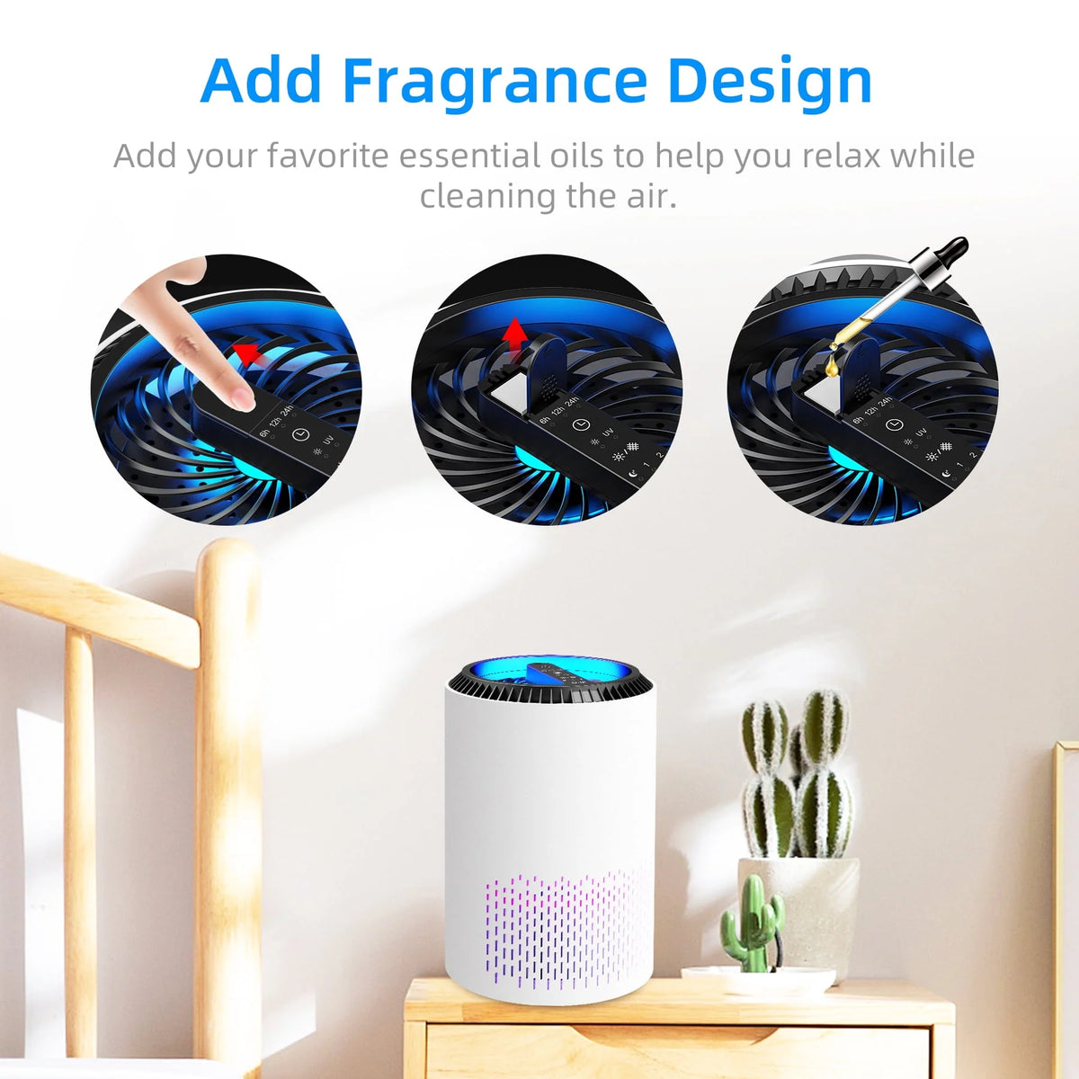 White HEPA Air Purifier G287