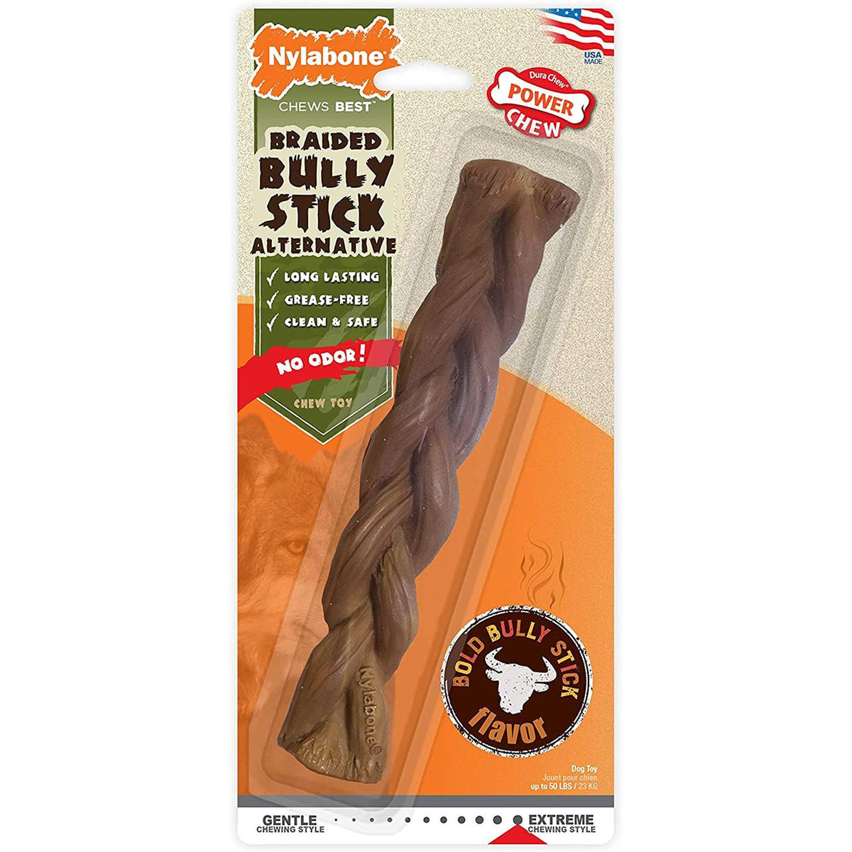 Braided Bully Stick S430179
