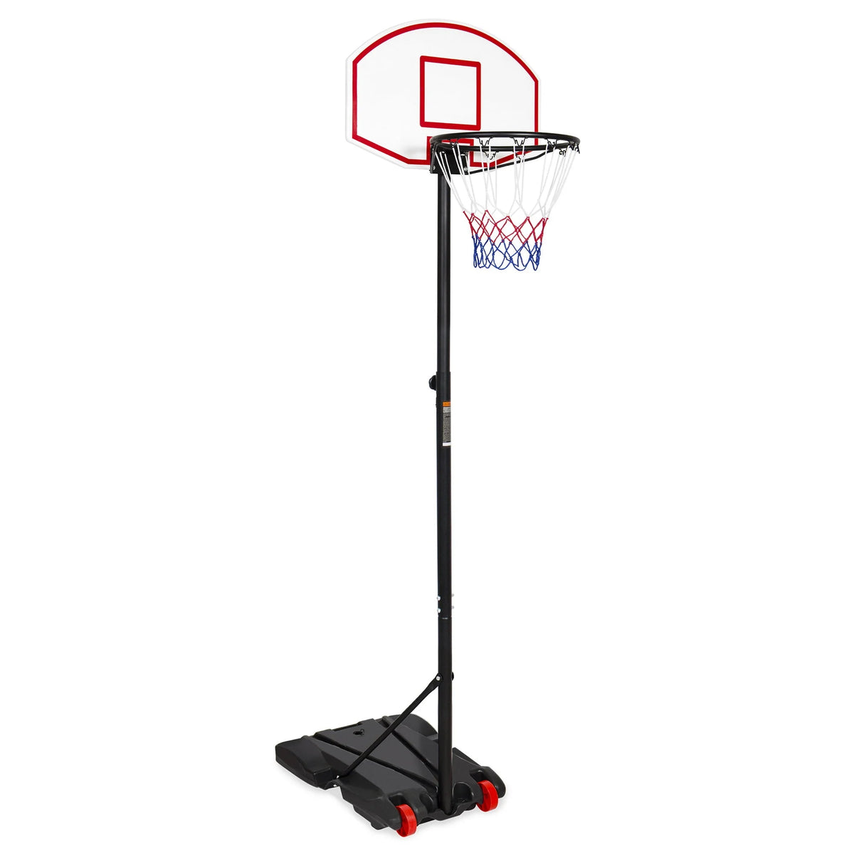Portable Height-Adjustable Basketball Hoop with Wheels T760