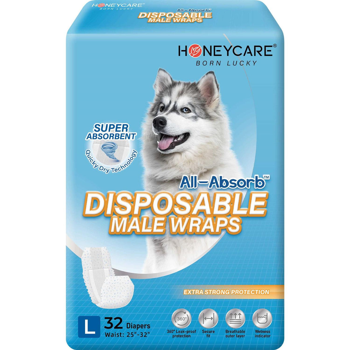Male Dog Wrap M663