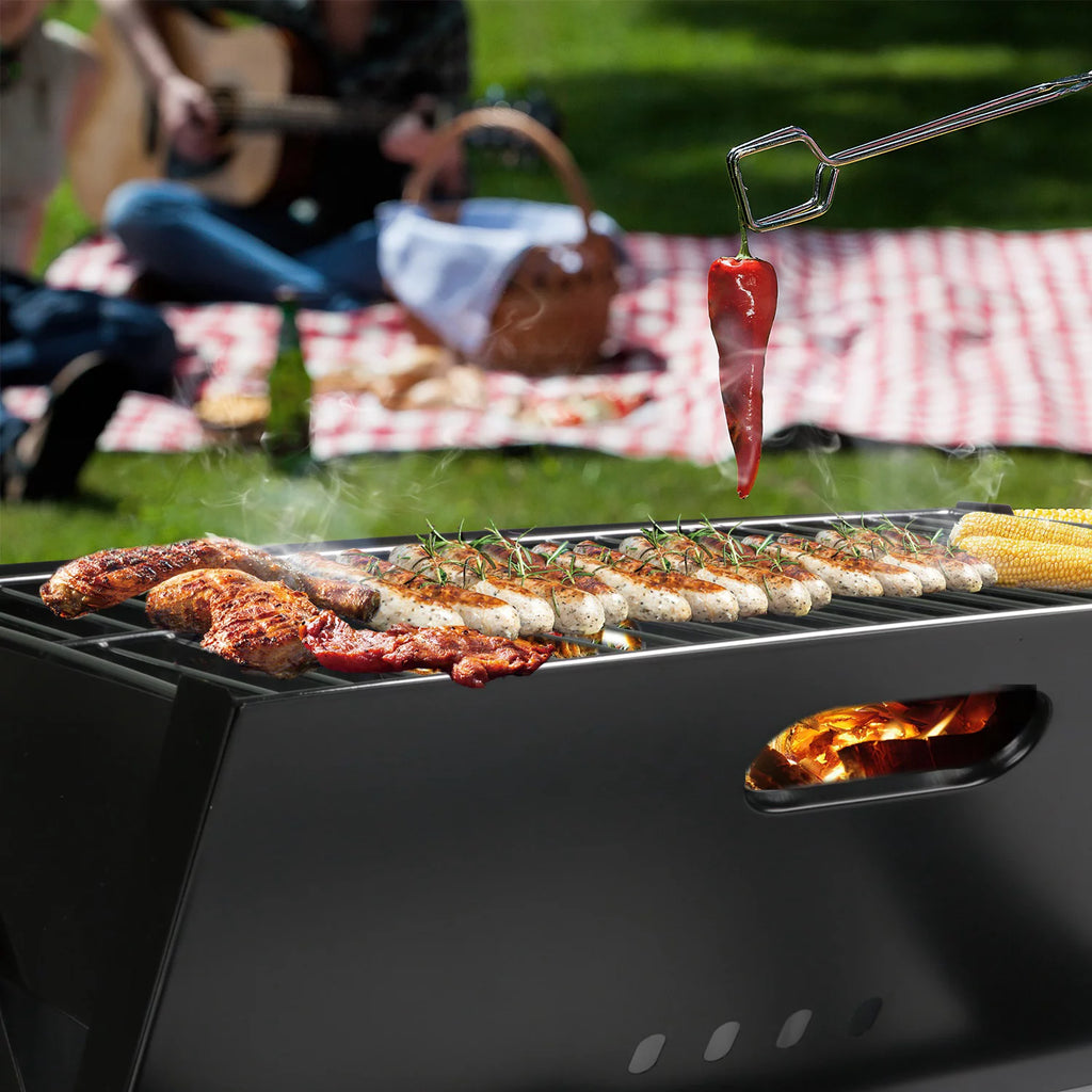 Portable Foldable Charcoal BBQ Grill H9346
