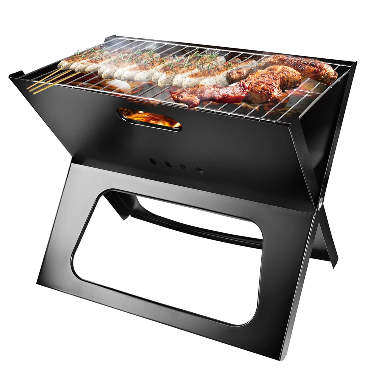 Portable Foldable Charcoal BBQ Grill H9346