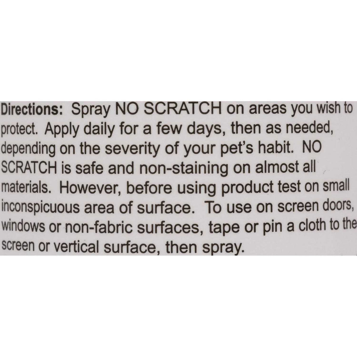 No Scratch Spray for Cats G949