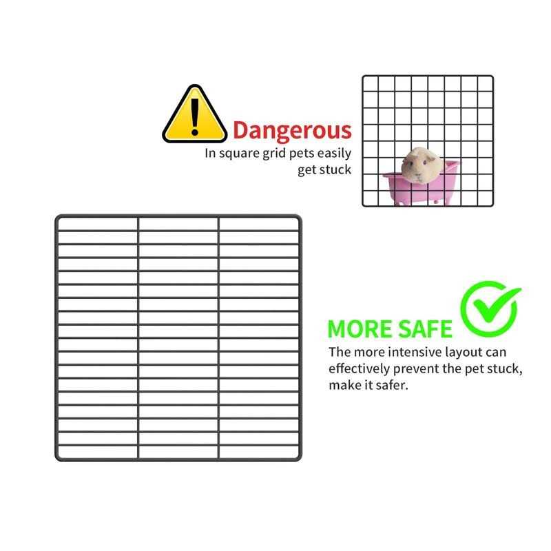 Guinea Pig Cage with Waterproof Plastic Bottom V736