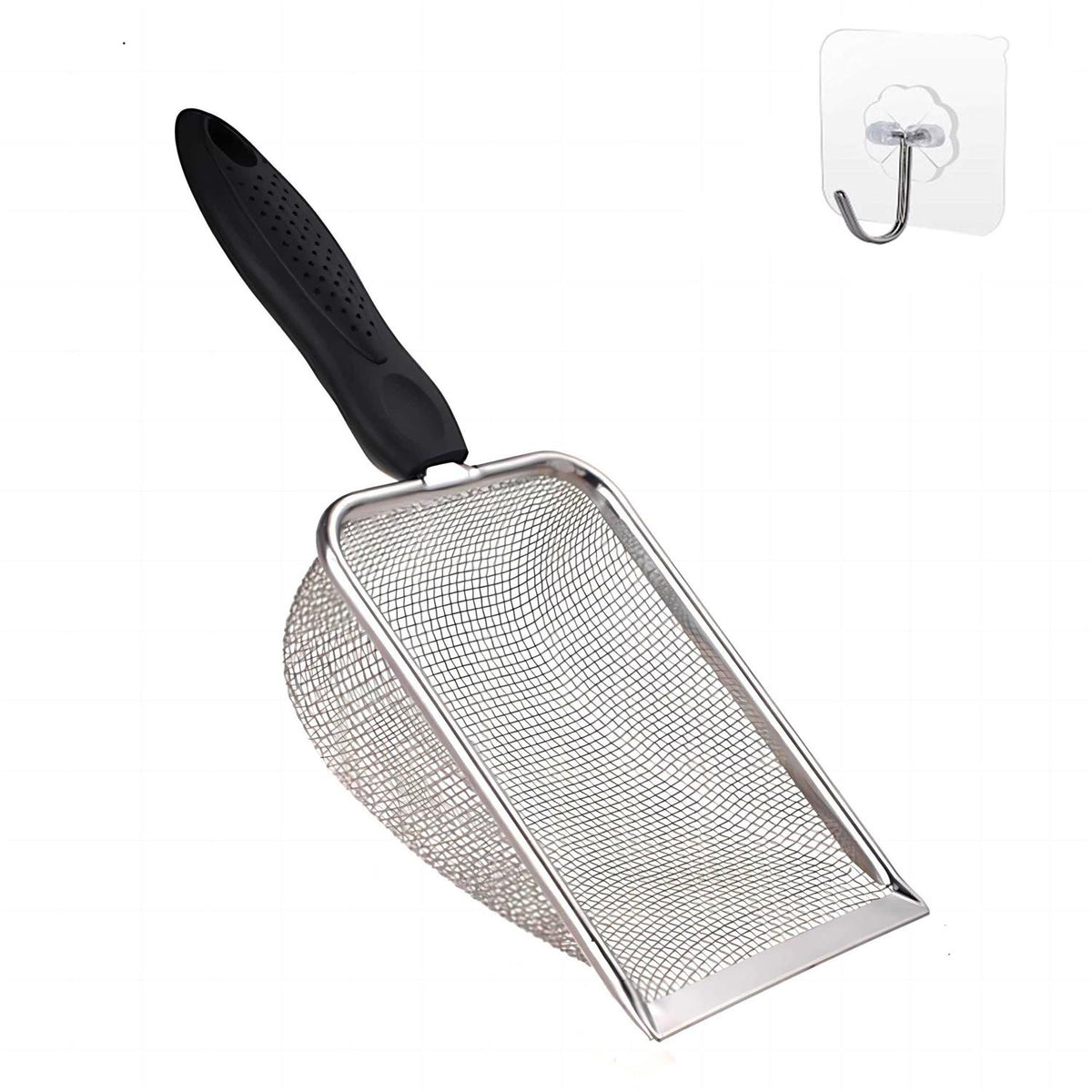 Small Stainless Steel Mesh Cat Litter Scoop R1431