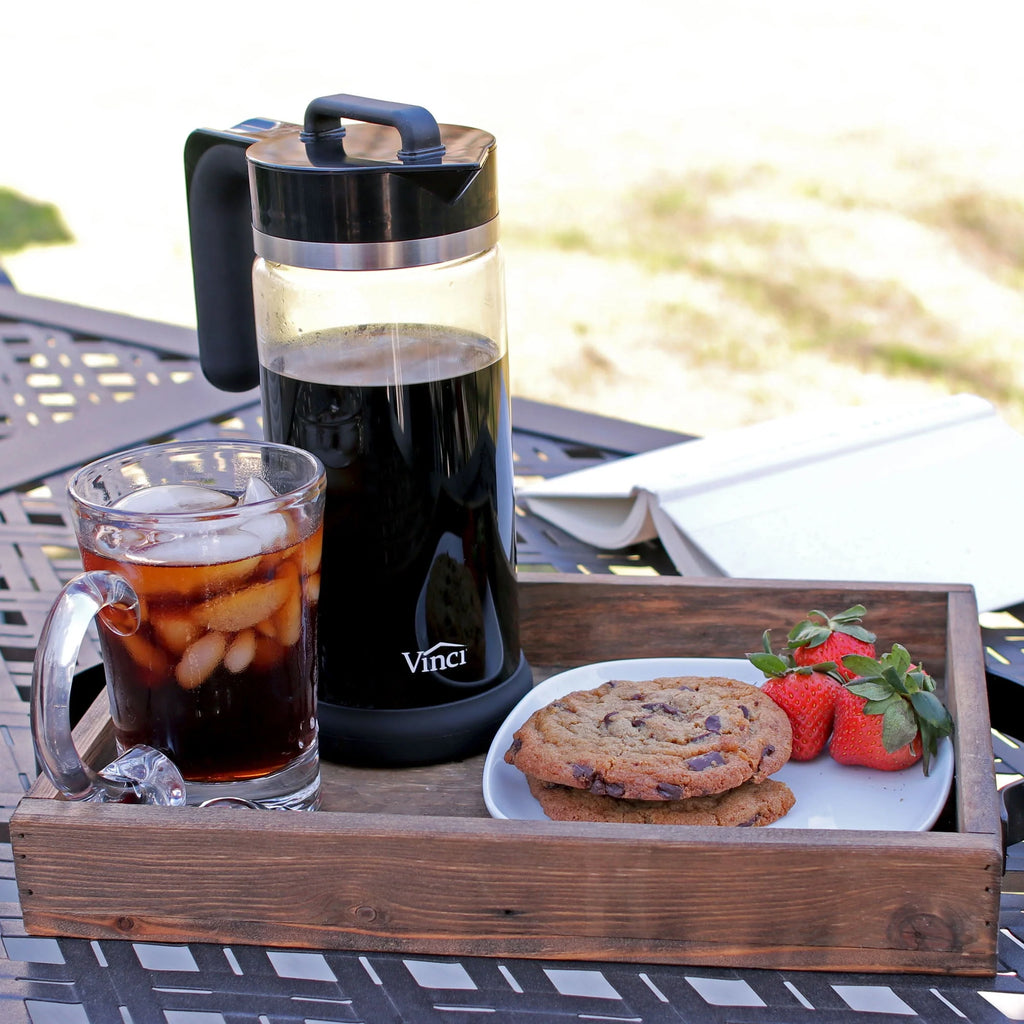 Electric Cold Brew Coffee Maker with Borosilicate Glass Carafe K254