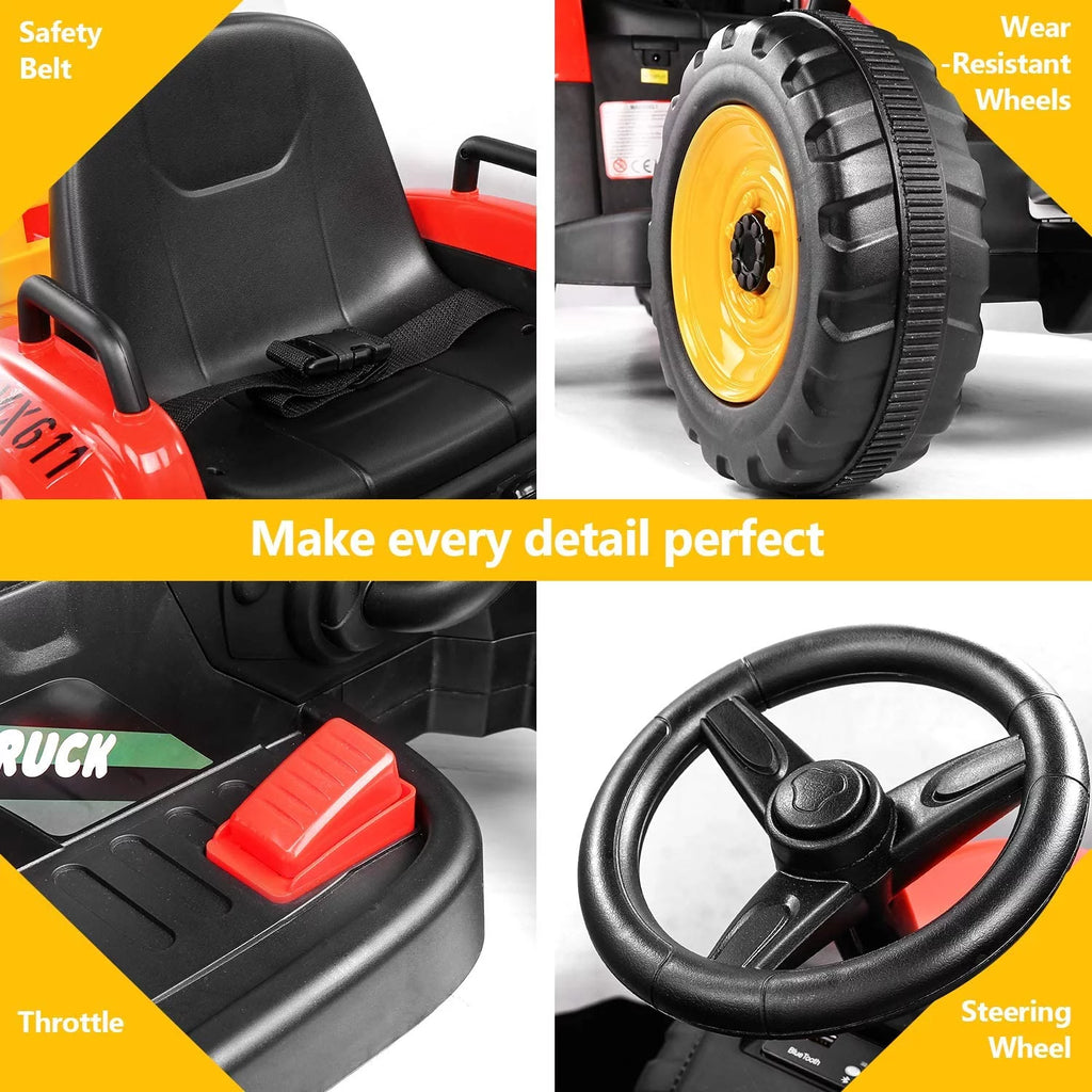 12V 7Ah Kids Electric Tractor with Remote Control H8866