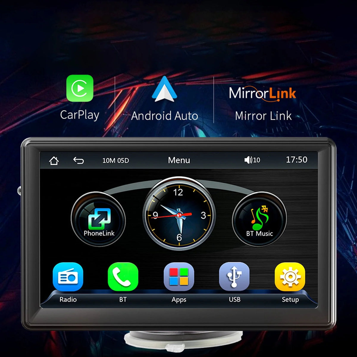 7 Inch Portable Wireless Car MP5 Player B625500